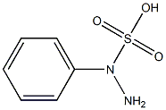 1-Phenylhydrazine-1-sulfonic acid Struktur
