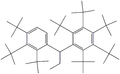 1-(Penta-tert-butylphenyl)-1-(2,3,4-tri-tert-butylphenyl)propane