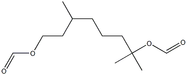 Diformic acid 3,7-dimethyl-1,7-octanediyl ester|