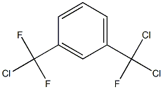1-(Fluorodichloromethyl)-3-(chlorodifluoromethyl)benzene Structure