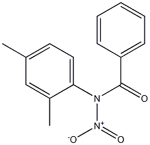 N-Nitro-N-(2,4-dimethylphenyl)benzamide,,结构式