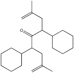 Cyclohexyl(3-methyl-3-butenyl) ketone,,结构式