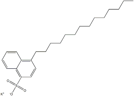 4-Tetradecyl-1-naphthalenesulfonic acid potassium salt