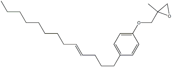 4-(4-Tridecenyl)phenyl 2-methylglycidyl ether