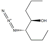 (4R,5S)-5-Azido-4-octanol Struktur