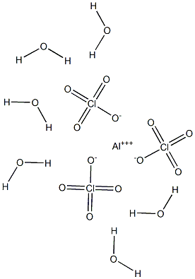 過塩素酸アルミニウム六水和物 化学構造式