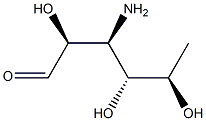 3-Amino-3,6-dideoxy-D-talose Structure