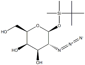tert. Butyldimethylsilyl 2-Azido-2-deoxy-beta-D-galactopyranoside|