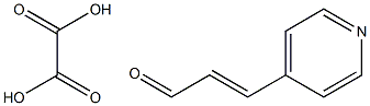 -(4-Pyridyl)acrolein oxalate Structure