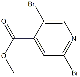 2,5-二溴异烟酸甲酯, , 结构式