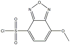 7-methoxy-2,1,3-benzoxadiazole-4-sulfonyl chloride,,结构式