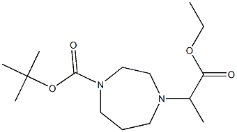 1-Boc-4-(1-ethoxy-1-oxopropan-2-yl)-1,4-diazepane|