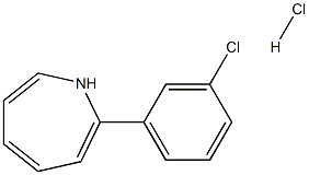 2-(3-Chlorophenyl)-1H-azepine hydrochloride Structure