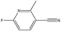 3-氰基-6-氟-2-甲基吡啶 结构式