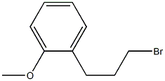 1-(3-Bromo-propyl)-2-methoxy-benzene,,结构式