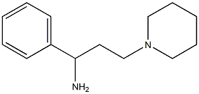 1-Phenyl-3-piperidin-1-yl-propylamine Struktur