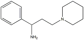 1-Phenyl-3-piperidin-1-yl-propylamine,,结构式