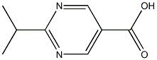 2-Isopropyl-pyrimidine-5-carboxylic acid 结构式