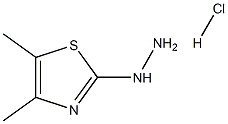 (4,5-Dimethyl-thiazol-2-yl)-hydrazinehydrochloride 结构式