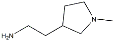 2-(1-Methyl-3-pyrrolidinyl)ethylamine Structure