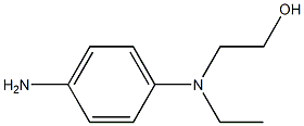 2-[4-Amino(ethyl)anilino]-1-ethanol,,结构式