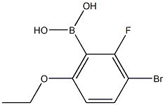  2-Fluoro-3-bromo-6-ethoxyphenylboronic acid