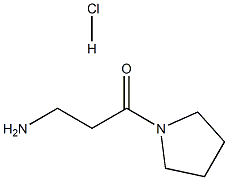 3-Amino-1-(1-pyrrolidinyl)-1-propanonehydrochloride