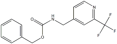 benzyl ((2-(trifluoromethyl)pyridin-4-yl)methyl)carbamate