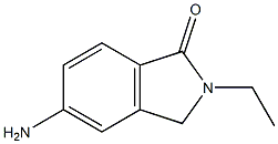 5-Amino-2,3-dihydro-2-ethyl-1H-Isoindol-1-one,,结构式