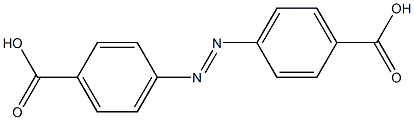 benzoic acid, 4,4'-azobis-,,结构式