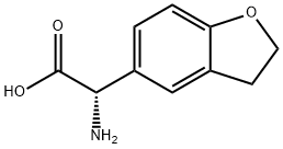 (S)-2-amino-2-(2,3-dihydrobenzofuran-5-yl)acetic acid,1213935-70-6,结构式