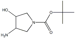 3-Amino-4-hydroxy-pyrrolidine-1-carboxylic acid tert-butyl ester|