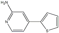 4-(Thiophen-2-yl)pyridin-2-amine Structure