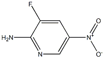 2-Amino-3-fluoro-5-nitropyridine Struktur