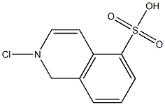 2-Chloro-5-isoquinolinesulfonic Acid Struktur