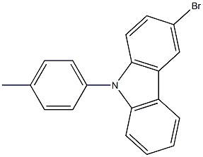 3-bromo-N-p-tolyl-9H-carbazole Struktur