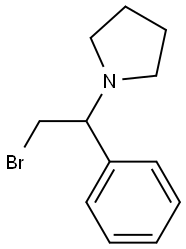 1-(2-bromo-1-phenylethyl)pyrrolidine