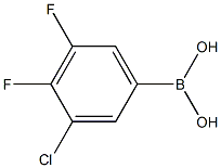 (3-Chloro-4,5-difluorophenyl)boronic acid Structure