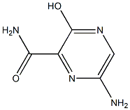 6-amino-3-hydroxypyrazine-2-carboxamide Structure