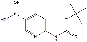 6-(Boc-amino)-3-pyridineboronic acid Structure