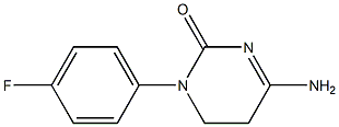  4-Amino-1-(4-fluoro-phenyl)-5,6-dihydro-1H-pyrimidin-2-one