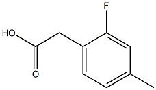 2-fluoro-4-Methylphenylacetic acid|2-氟-4-甲基苯乙酸