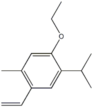 1-ethoxy-2-isopropyl-5-methyl-4-vinylbenzene