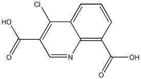  4-chloroquinoline-3,8-dicarboxylic acid