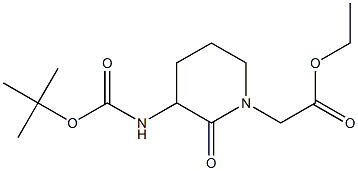  3-N-BOC-氨基-2-氧代哌啶-1-乙酸乙酯