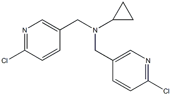 Bis-(6-chloro-pyridin-3-ylmethyl)-cyclopropyl-amine