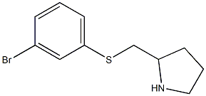 2-(3-Bromo-phenylsulfanylmethyl)-pyrrolidine