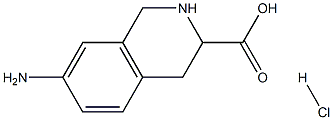  7-amino-1,2,3,4-tetrahydroisoquinoline-3-carboxylic acid hydrochloride
