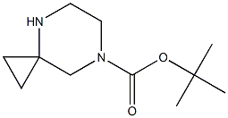 tert-butyl 4,7-diazaspiro[2.5]octane-7-carboxylate 结构式