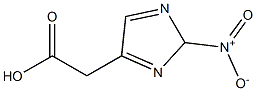 2-(2-nitro-2H-imidazol-4-yl)acetic acid Structure